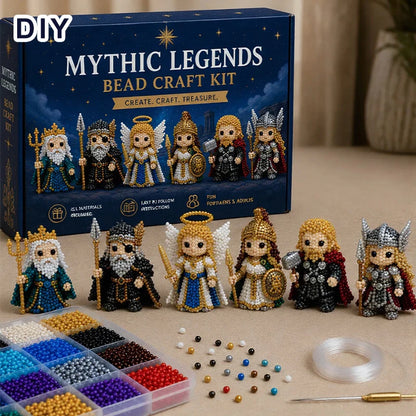 Silque 3D Beaded Animal Craft Kit — Handmade DIY Beading Set